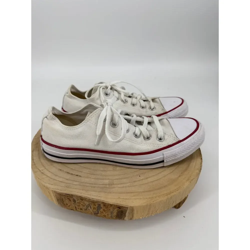 Converse Chuck Taylor All Star White Low Top Sneakers M7652 -Size M5/W7